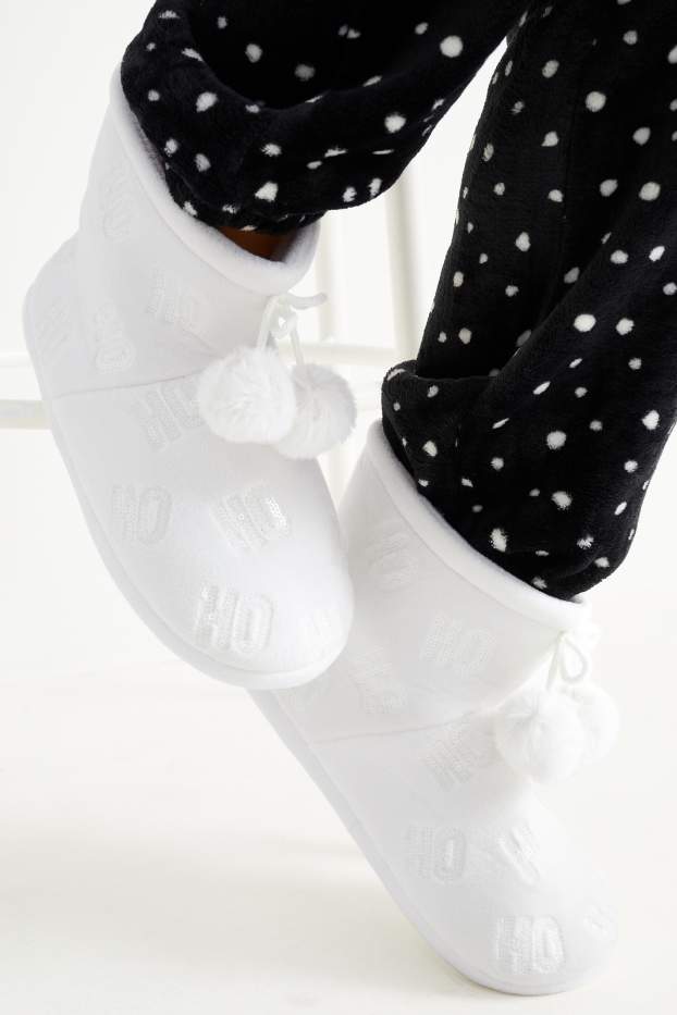 Dona - Sabatilles nadalenques - blanc