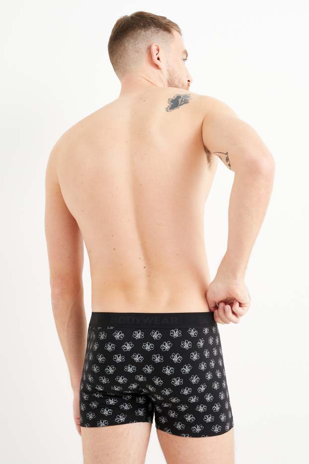 Men - Multipack of 3 - trunks - black
