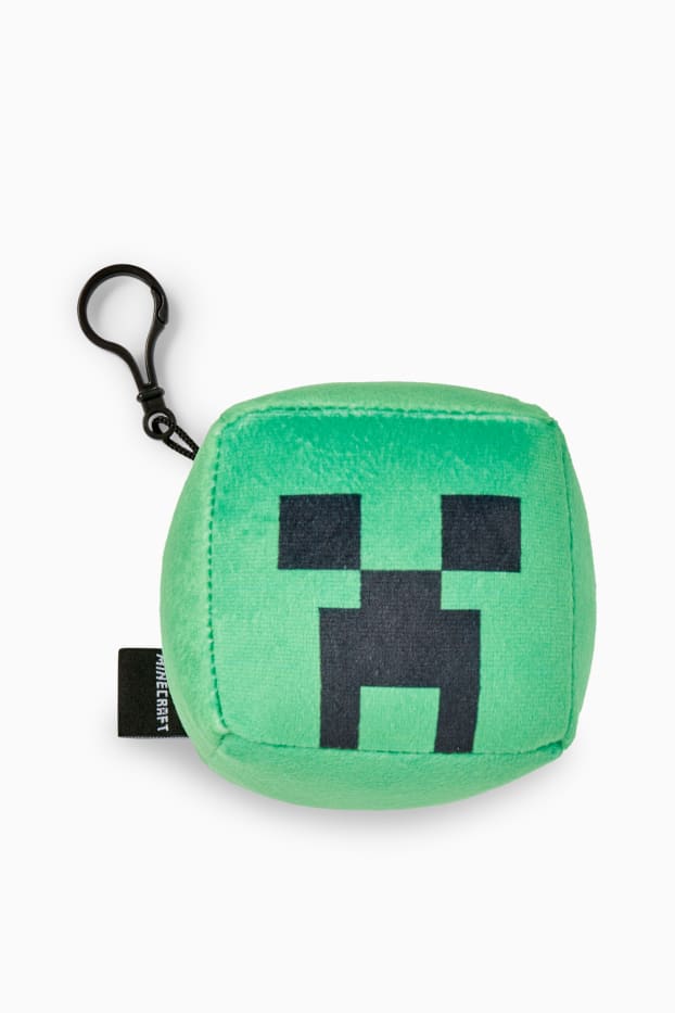 Děti - chlapci - Minecraft - přívěsek na klíče - zelená