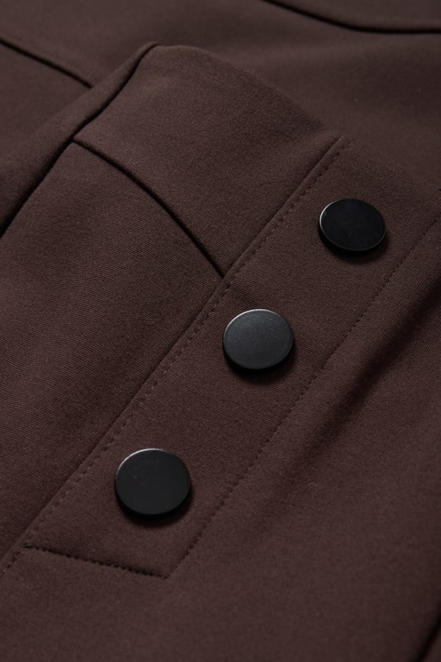 Femmes - Leggings - marron foncé