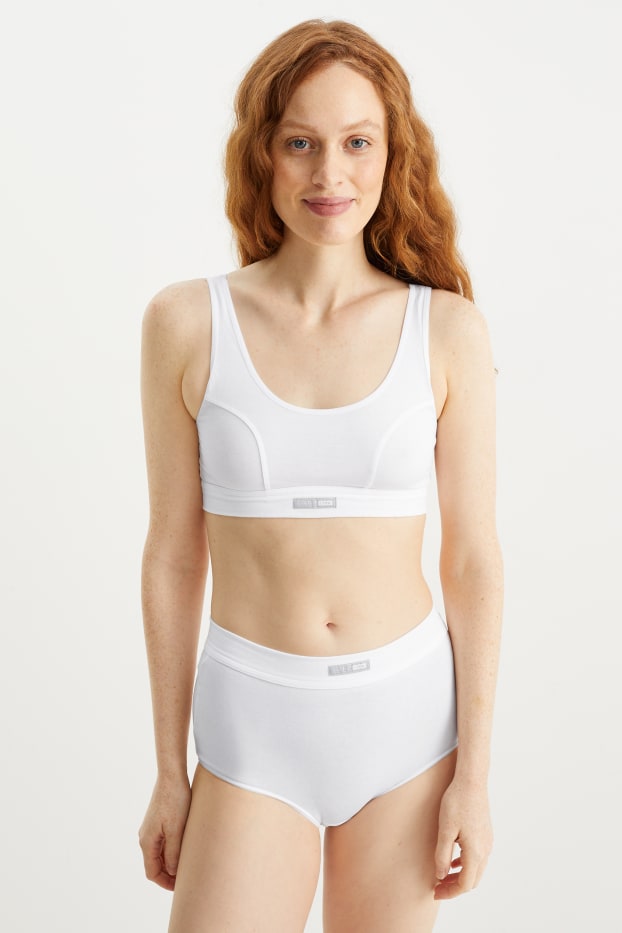 Damen - Hipster - LYCRA® - weiss