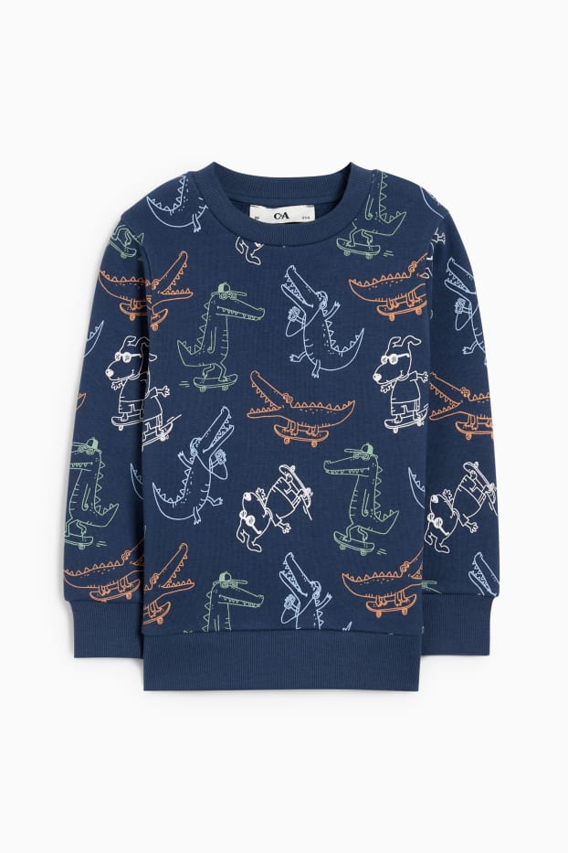Children Boys - Crocodile - sweatshirt - dark blue