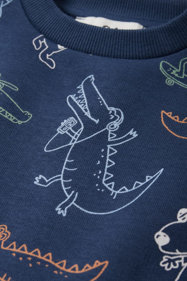 Children Boys - Crocodile - sweatshirt - dark blue