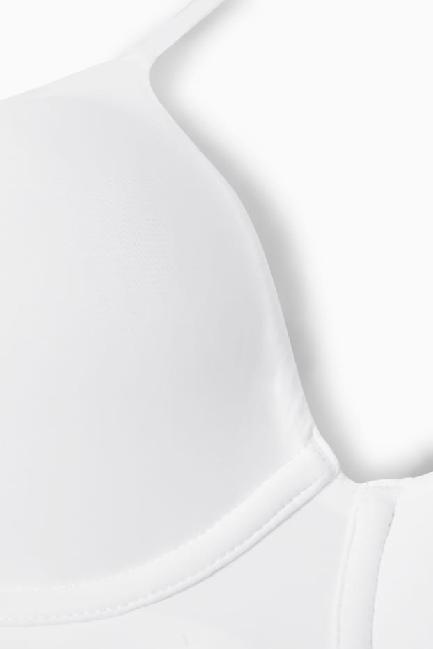 Femei - Sutien cu armătură - LYCRA® - alb