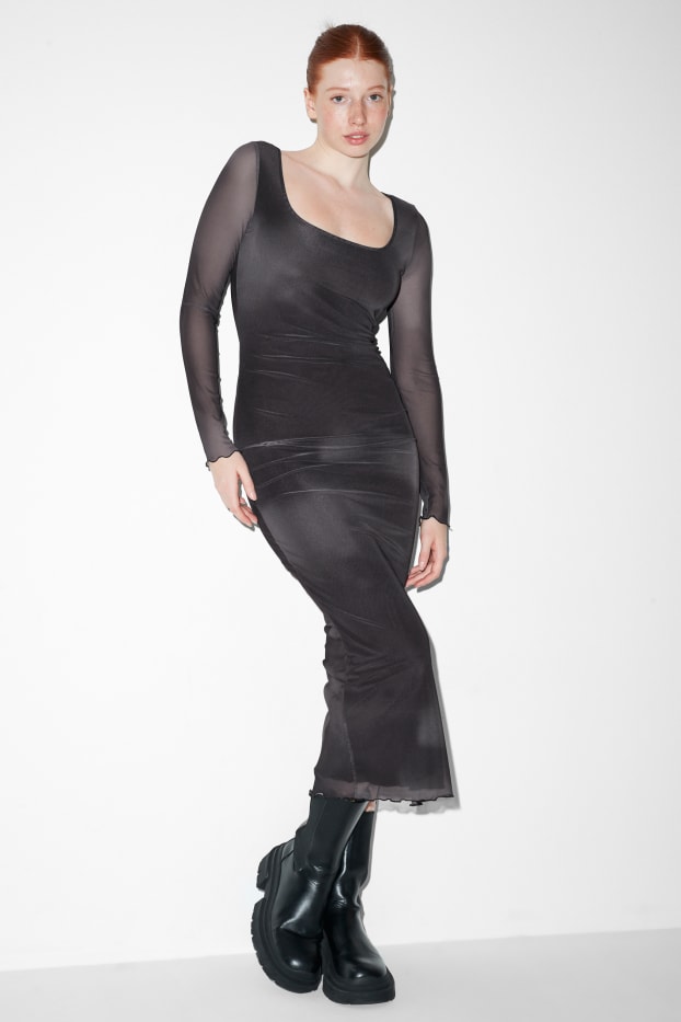 Women - Bodycon dress - dark gray