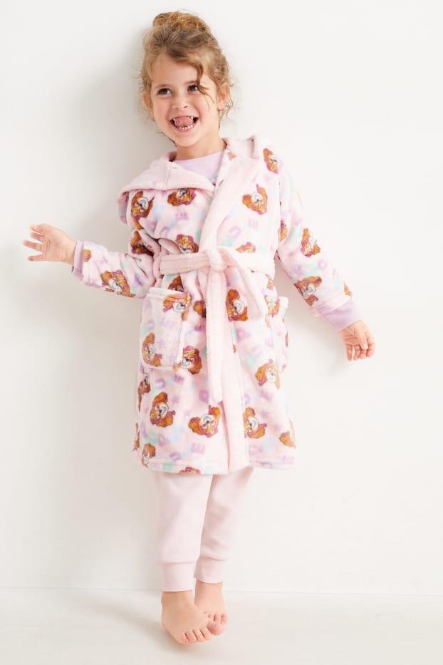 Nena - La Patrulla Canina - barnús - rosa