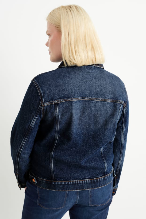 Damen - Jeansjacke - LYCRA® - jeansblau