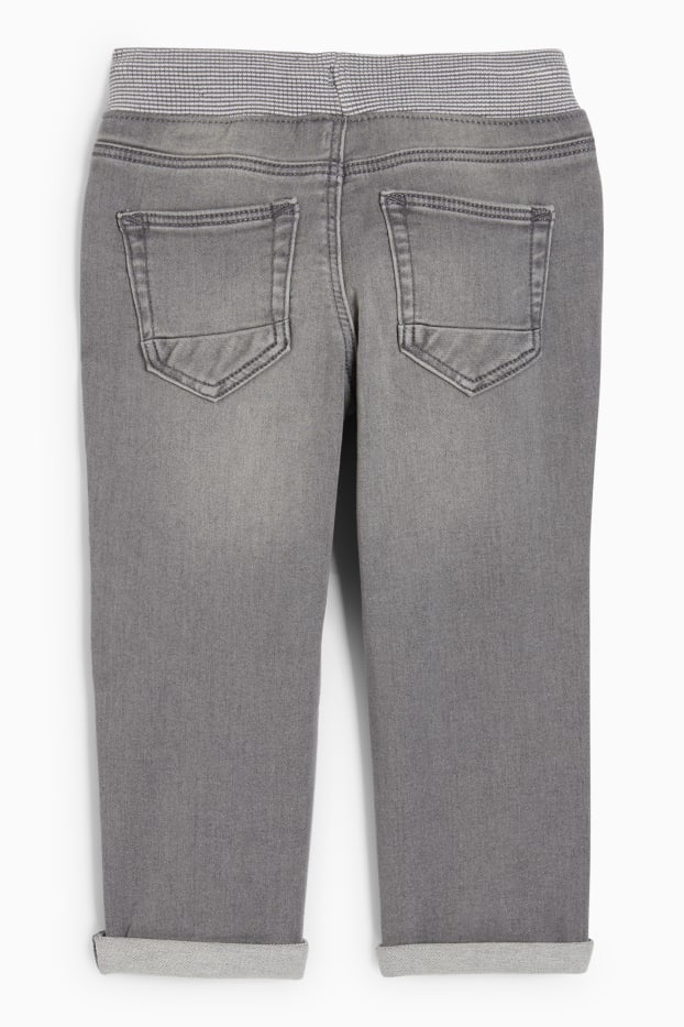 Copii - Băieți - Straight jeans - gri deschis