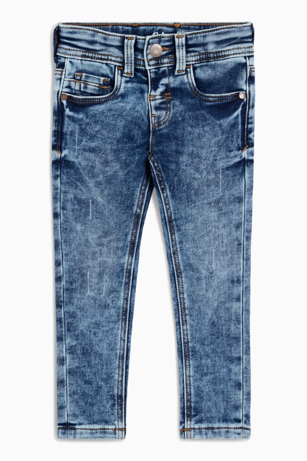 Děti - chlapci - Super skinny jeans - džíny - modré