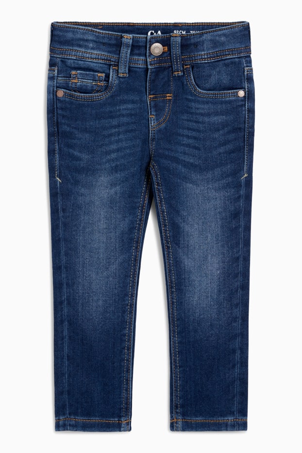 Kinderen: jongens - Skinny jeans - jeansblauw
