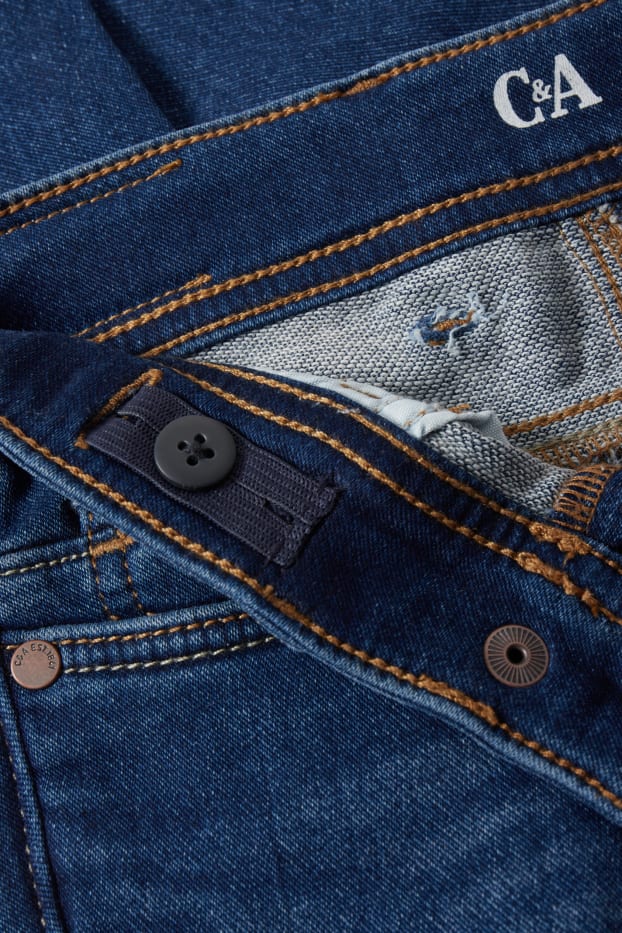 Kinderen: jongens - Skinny jeans - jeansblauw