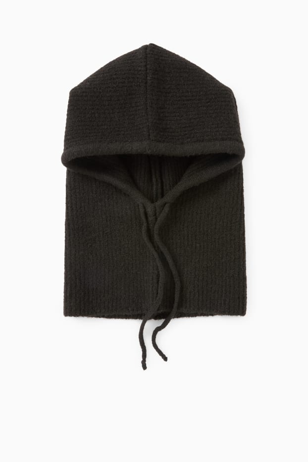 Dames - Balaclava - zwart