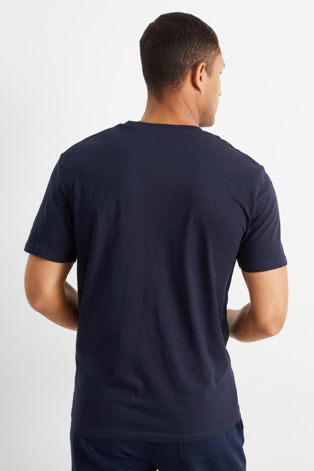 Bărbați - Tricou - regular fit - albastru închis