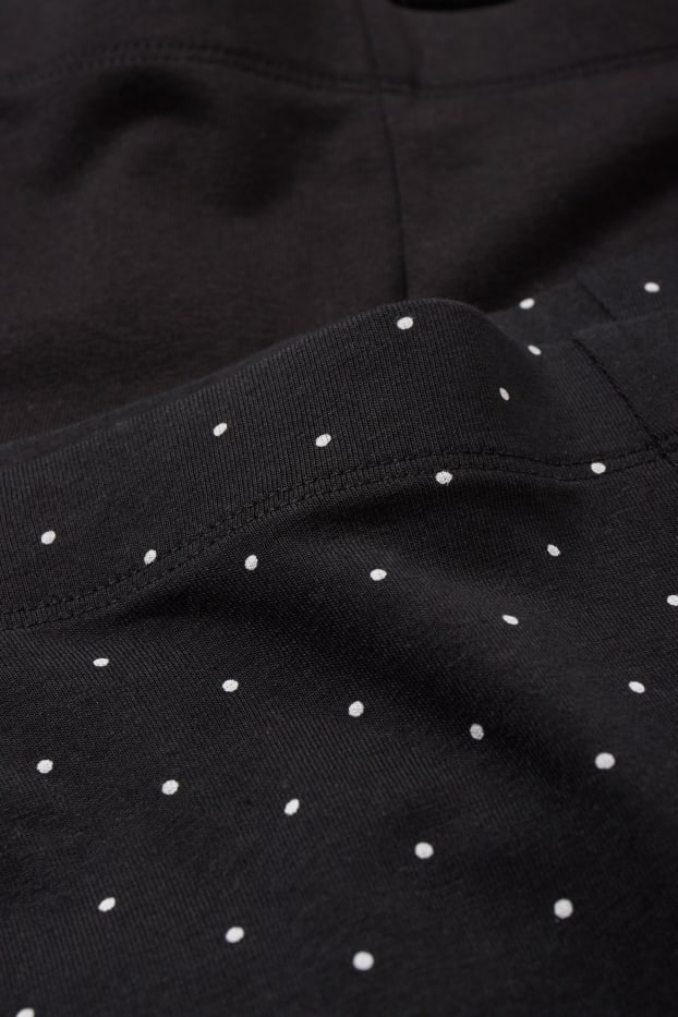 Women - Multipack of 2 - leggings - black