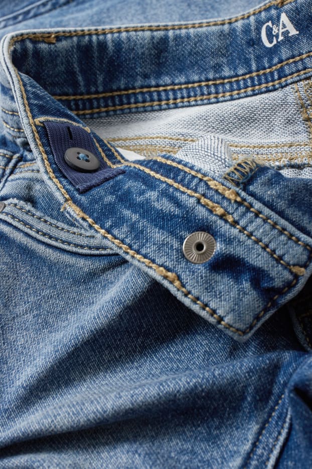 Nen - Straight jeans - texà blau