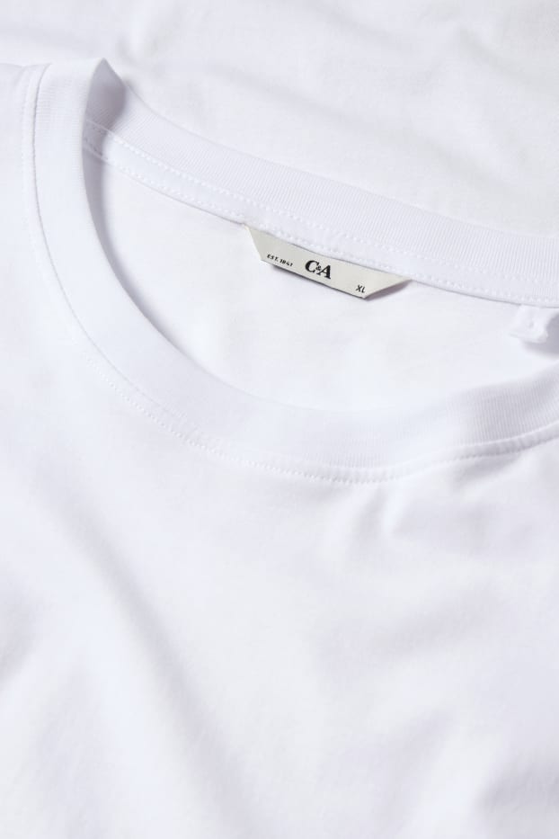 Bărbați - Tricou - regular fit - alb