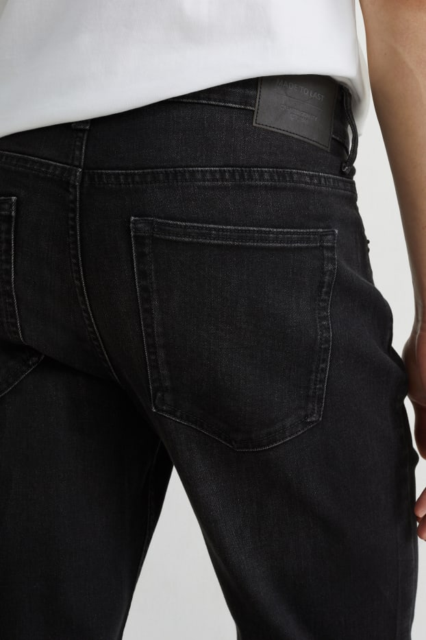 Herren - Straight Jeans - LYCRA® - schwarz