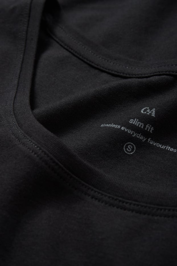 Donna - T-shirt basic - nero
