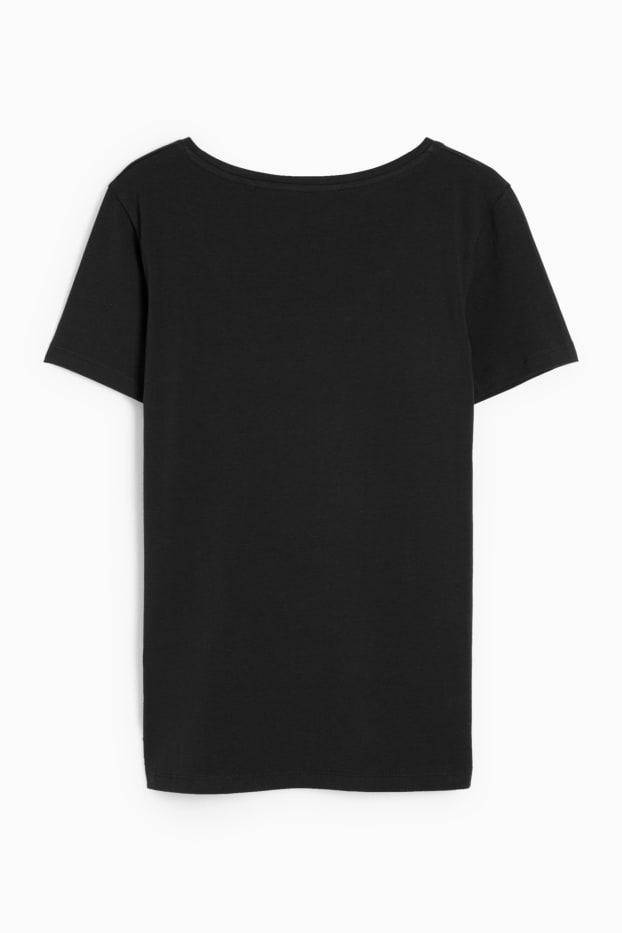 Donna - T-shirt basic - nero