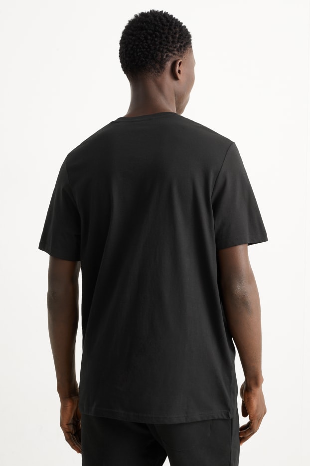Uomo - T-shirt - regular fit  - nero