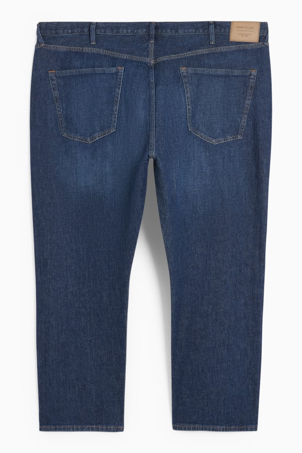 Herren - Regular Jeans - LYCRA® - dunkeljeansblau