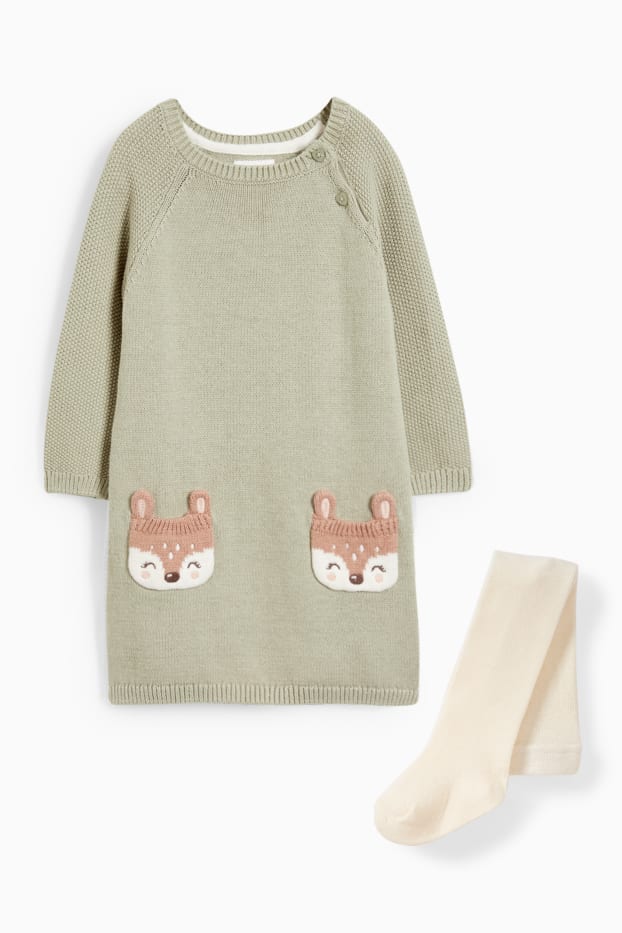 Bébés filles - Ensemble bébé - 2 pièces - vert