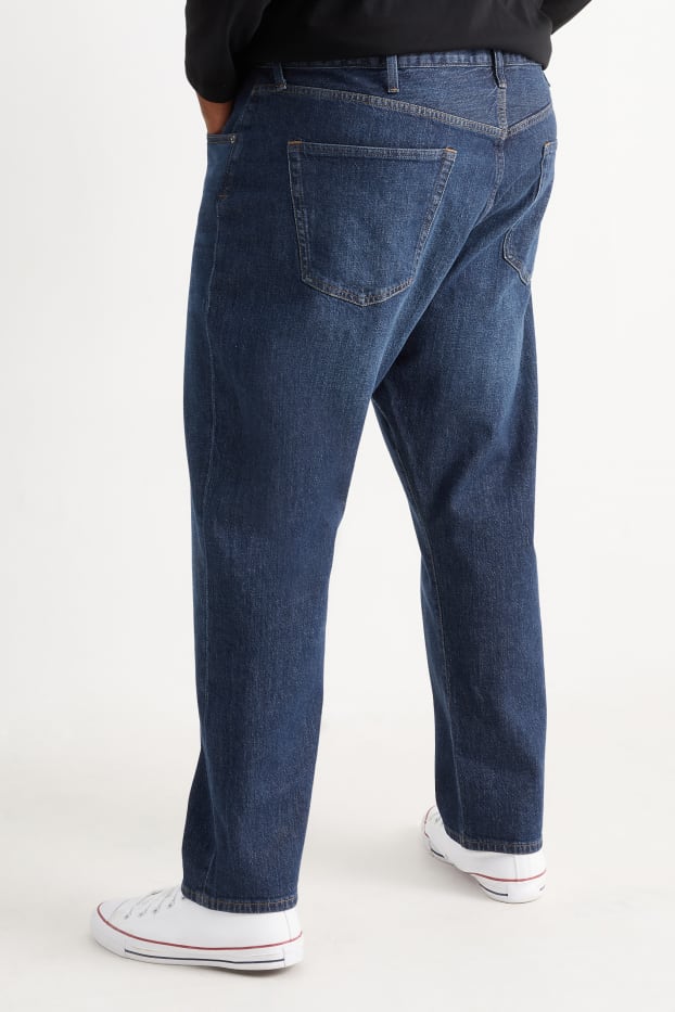 Herren - Regular Jeans - LYCRA® - dunkeljeansblau