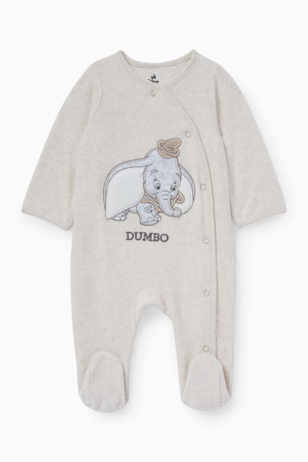 Unisex - Dombo - babypyjama - crème wit