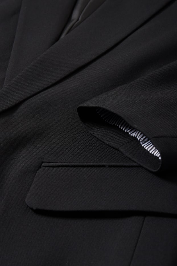 Donna - Blazer lungo - relaxed fit - nero