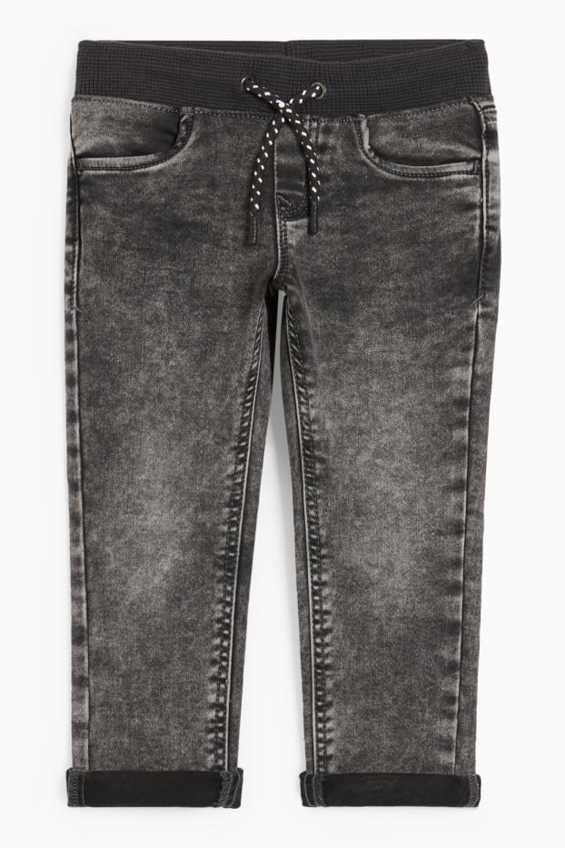 Copii - Băieți - Slim jeans - denim-gri