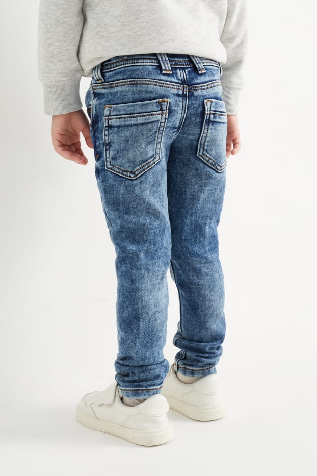 Děti - chlapci - Super skinny jeans - džíny - modré