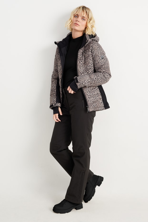 Damen - Skihose - schwarz