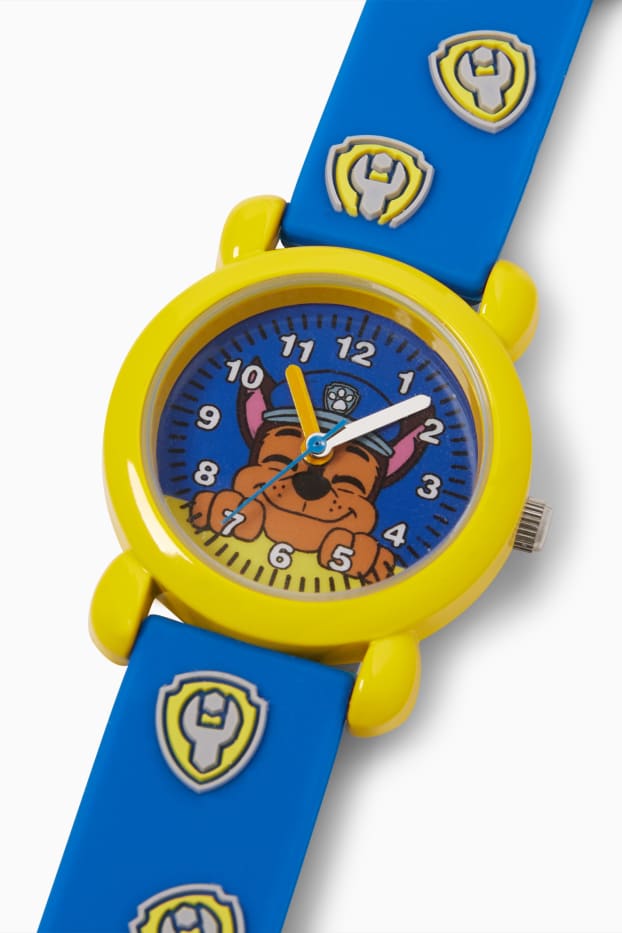 Kinderen: jongens - PAW Patrol - polshorloge - blauw