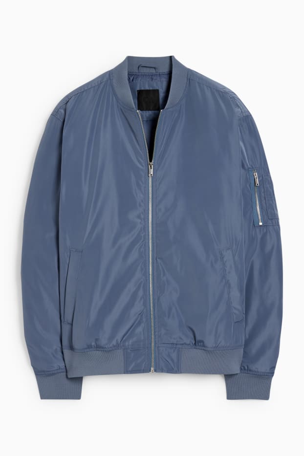 Home - Jaqueta bomber - blau