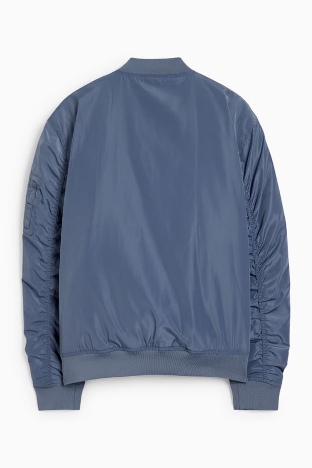 Home - Jaqueta bomber - blau