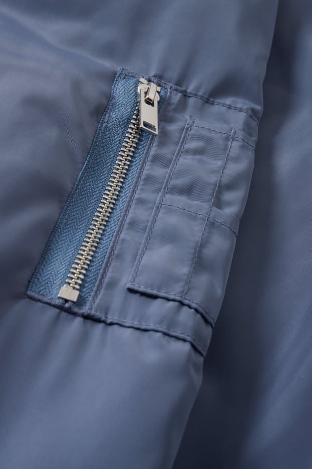 Home - Jaqueta bomber - blau