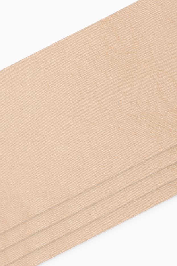 Damen - Multipack 4er - Feinstrumpfhose - 15 DEN - hellbeige