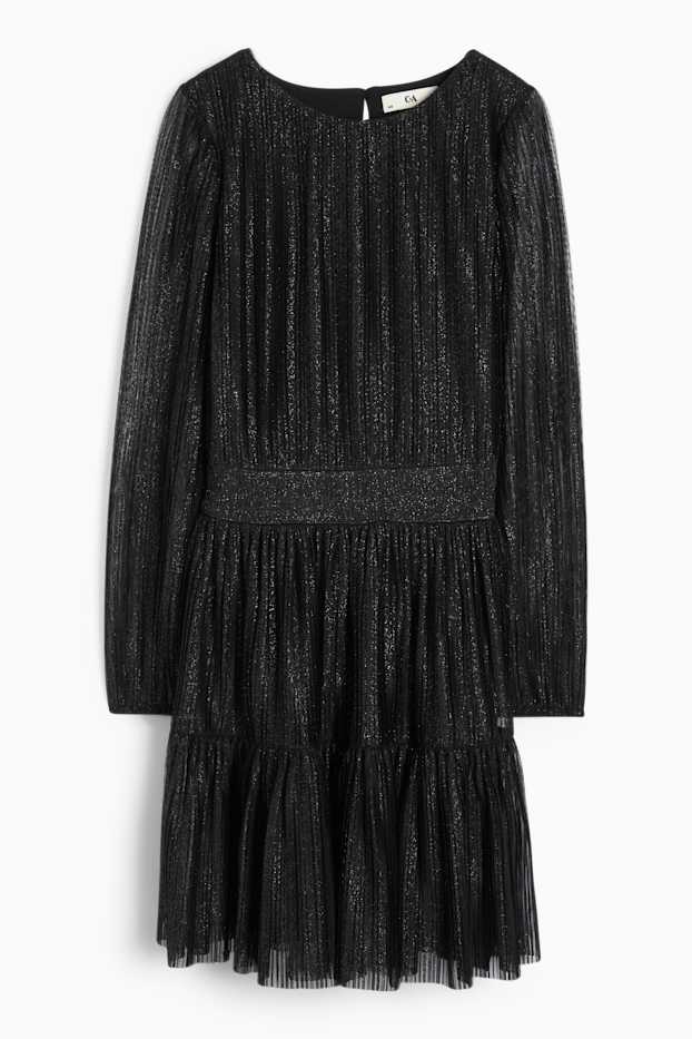 Kinder Mädchen - Kleid - festlich - schwarz