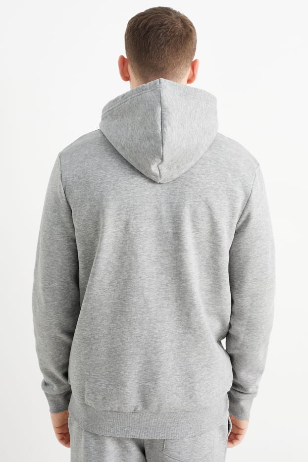 Men - Hoodie - gray-melange