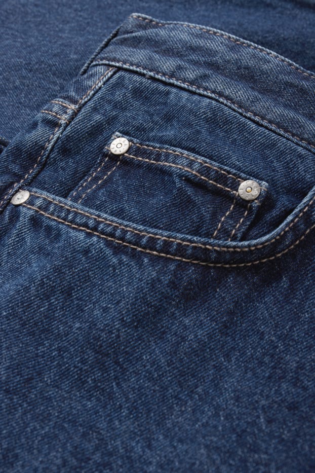 Herren - Regular Jeans - dunkeljeansblau