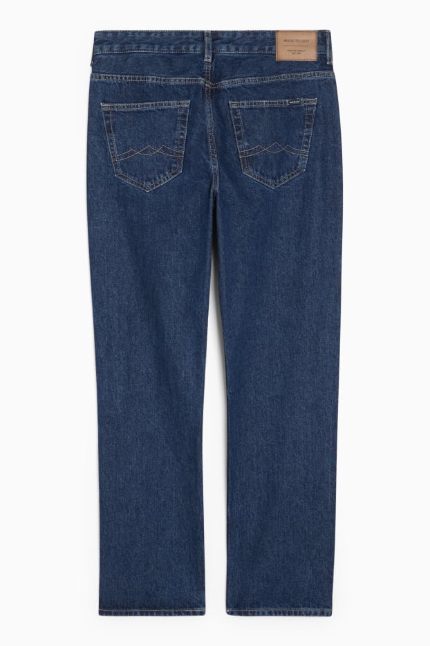 Herren - Regular Jeans - dunkeljeansblau