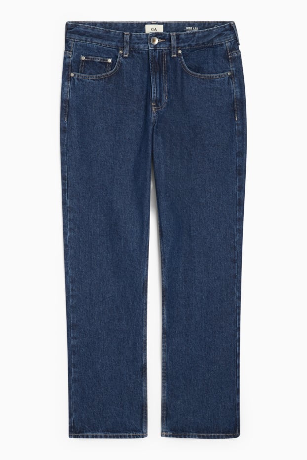 Herren - Regular Jeans - dunkeljeansblau