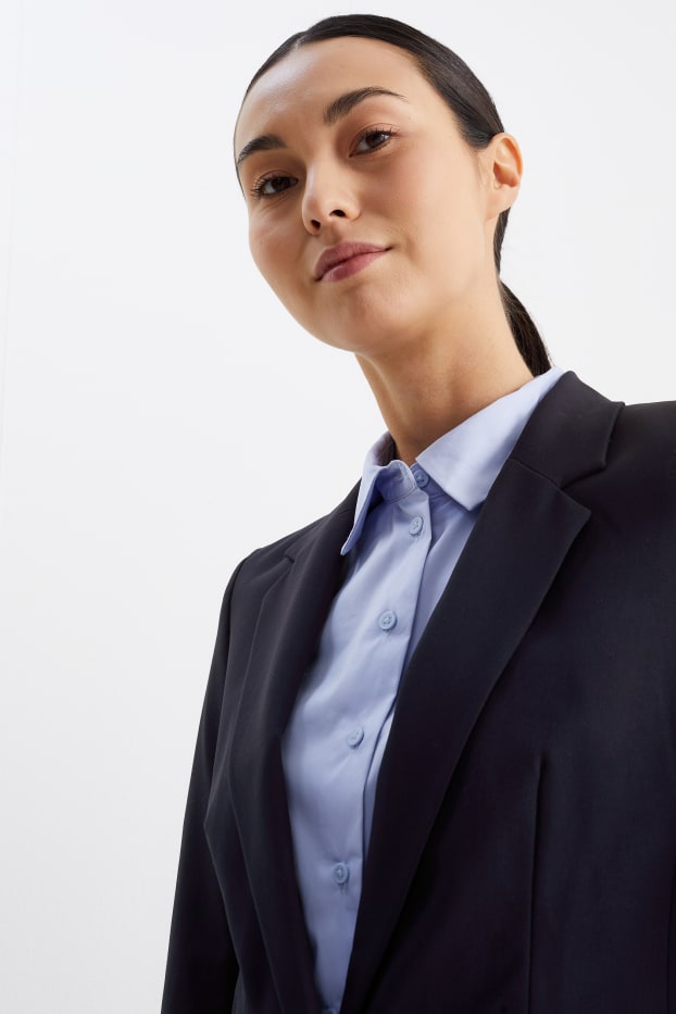 Femmes - Blazer de bureau - cintré - Mix & Match - bleu foncé