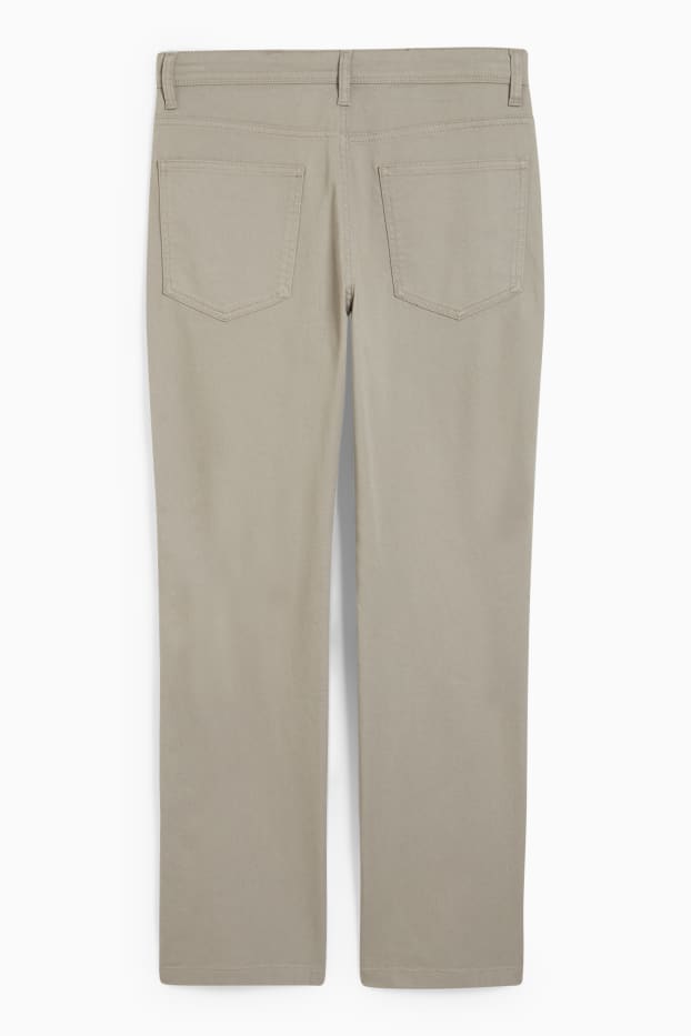 Herren - Hose - Regular Fit - hellgrau-melange