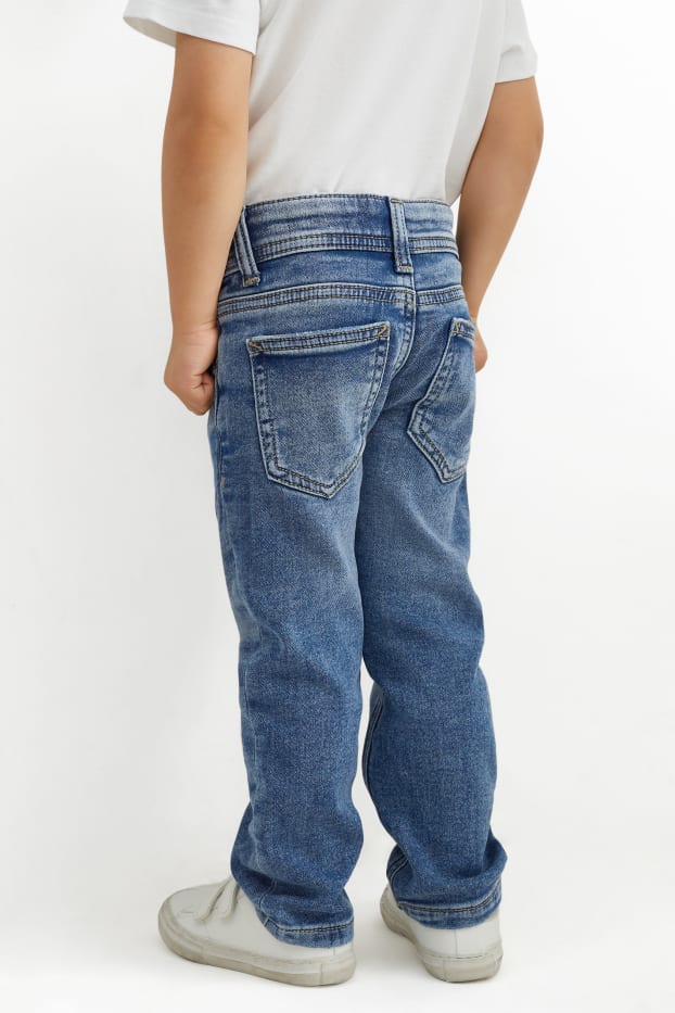 Nen - Straight jeans - texà blau