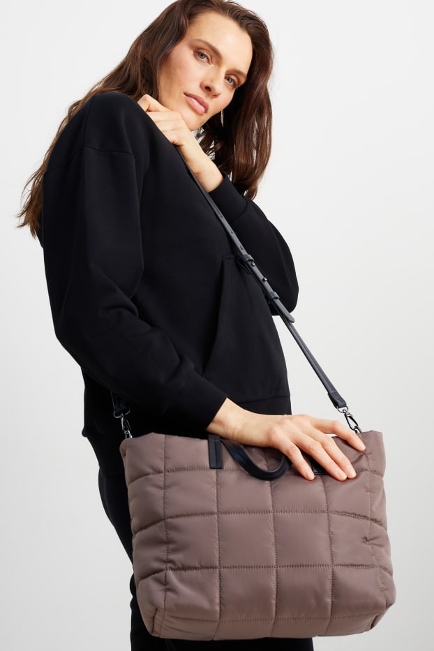Femmes - Sac à bandoulière - taupe