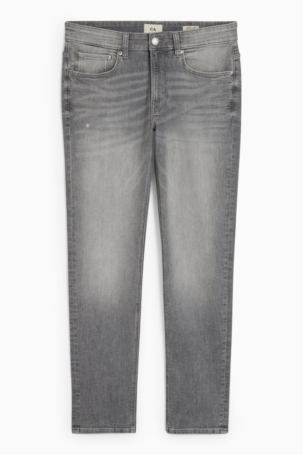Uomo - Skinny jeans - LYCRA® - jeans grigio chiaro