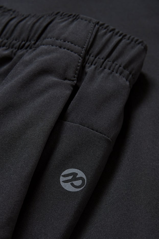 Hommes - Pantalon de sport - 4 Way Stretch - Flex - noir