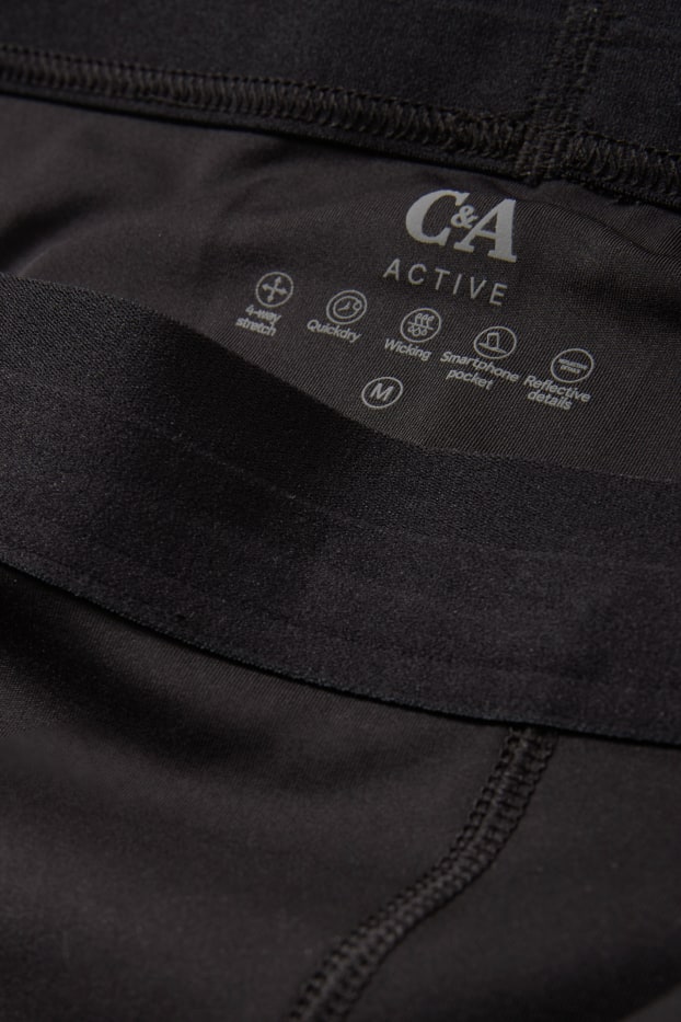 Home - Pantalons curts ciclistes - negre