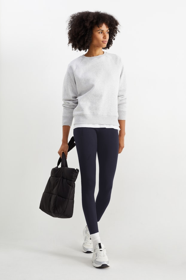 Damen - Multipack 2er - Basic-Leggings - dunkelblau